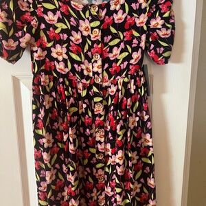 Vince Camuto Kids Dress - Black and Pink Floral